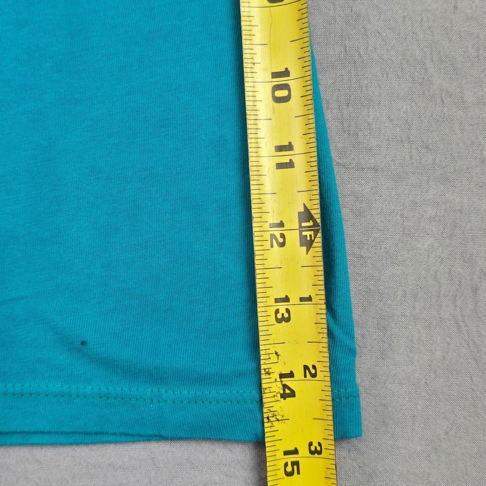 Vintage Save The Amazon Rainforest T-Shirt XL Turquoise Environmental Graphic - Picture 4 of 6